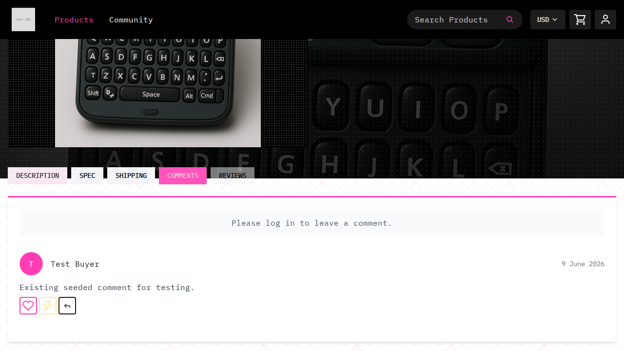 should display SocialInteractions for each comment